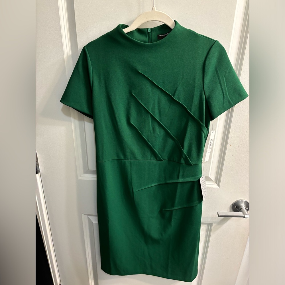 Maggie London Green Dress